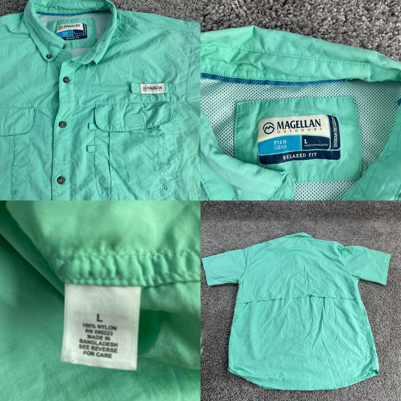 Magellan Outdoors Fishing shirt Size Large Great - Depop