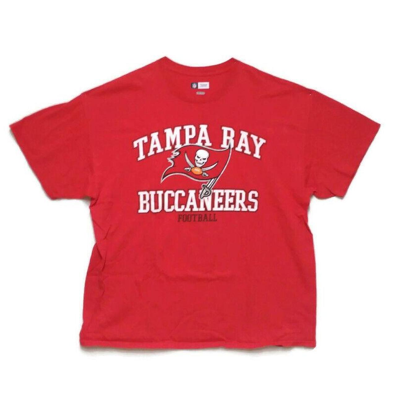 NFL Team Apparel Graphic T-Shirt Buccaneers Football - Depop