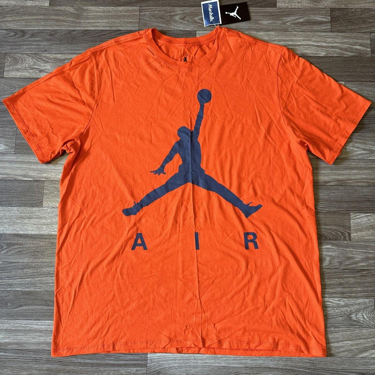 Air Jordan Orange Active Jerseys for Men