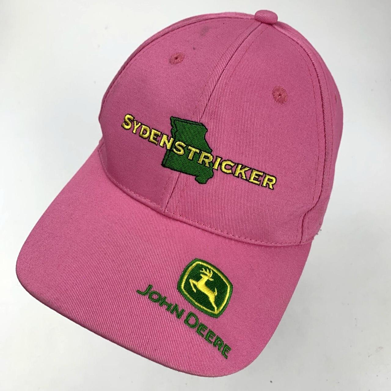 John Deere Sydenstricker Pink Ball Cap Hat... - Depop