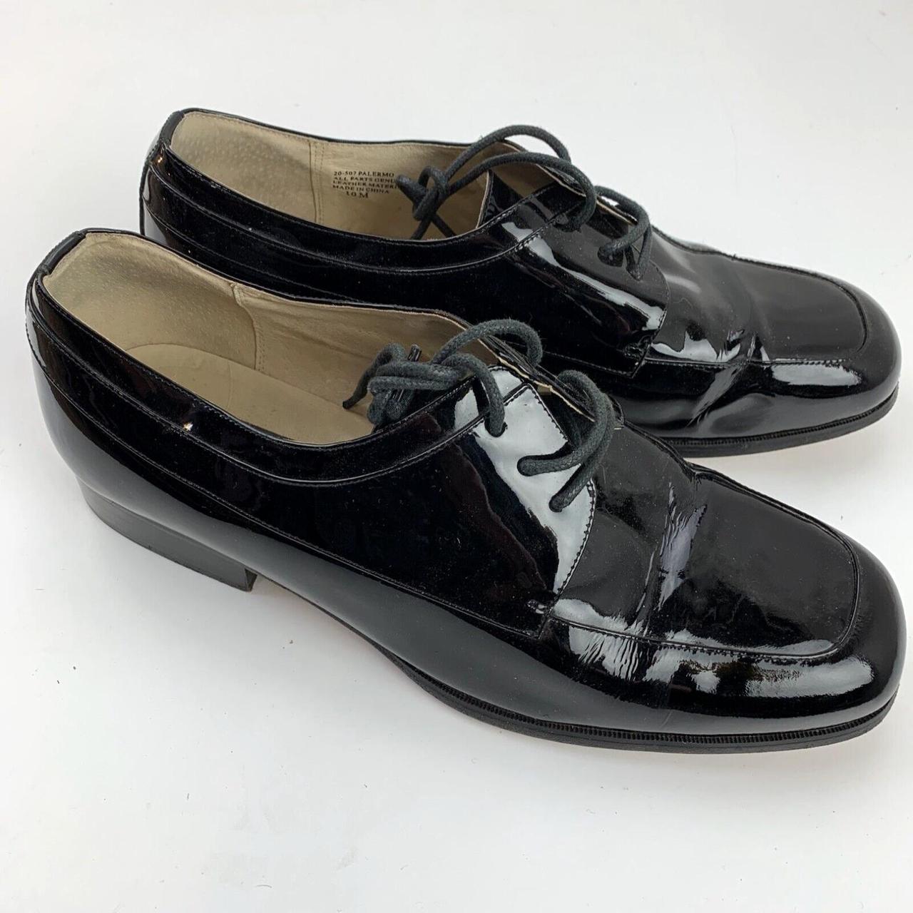 Frederico Leone Patent Leather Mens Shoes Size 10... - Depop