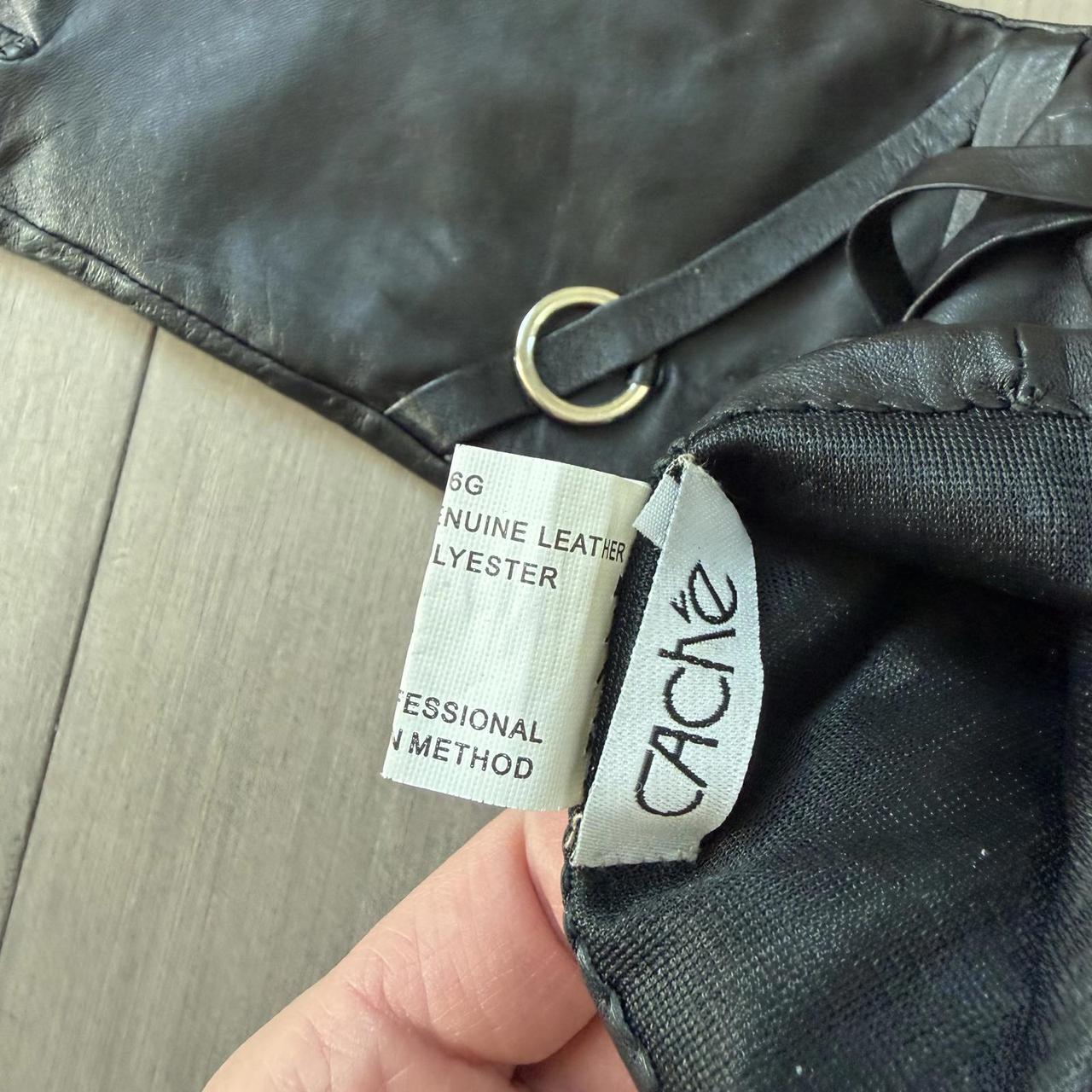 Cache Women's Gloves - Black/Silver – Cache Black… - image 8