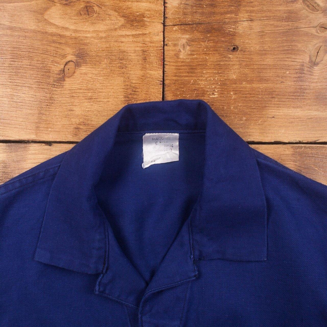 Vintage French Workwear Jacket Medium Chore Twill... - Depop