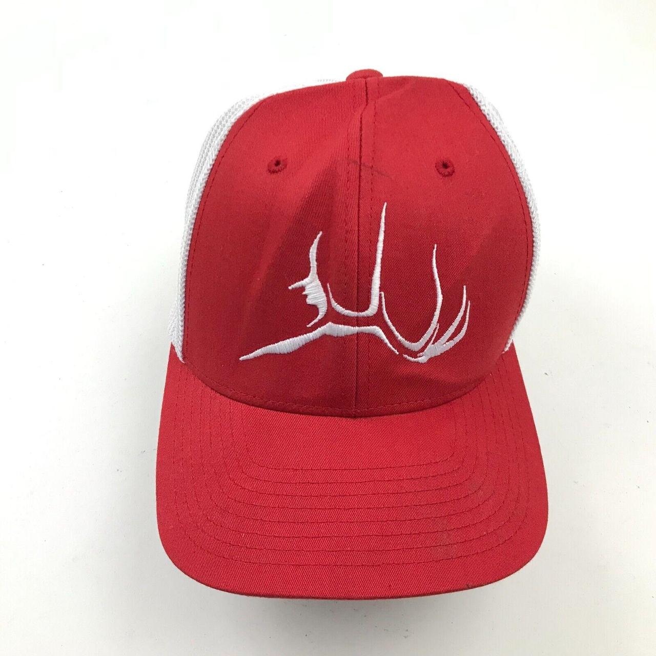 Hush Men's Red and White Hat