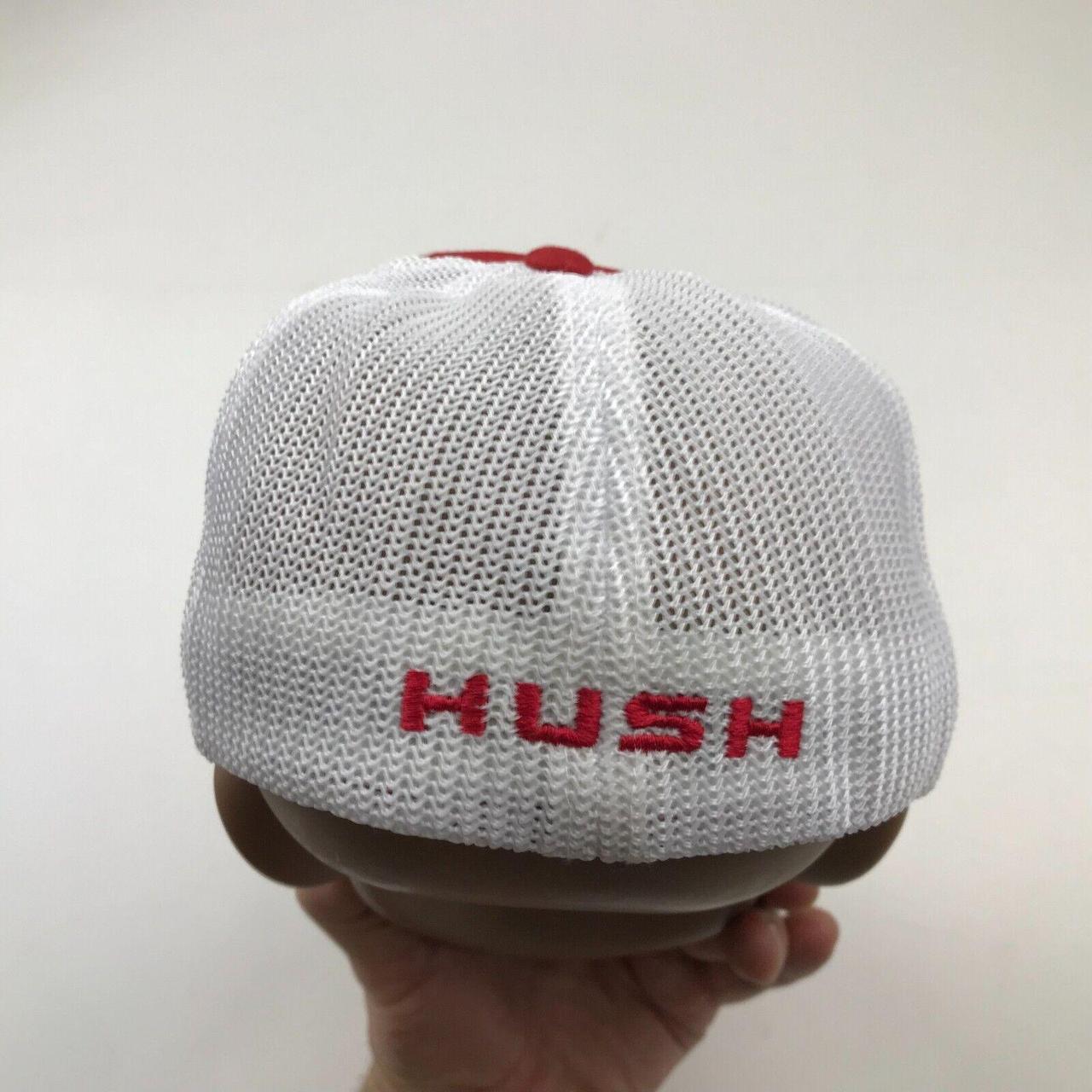 Hush Men's Red and White Hat (2)
