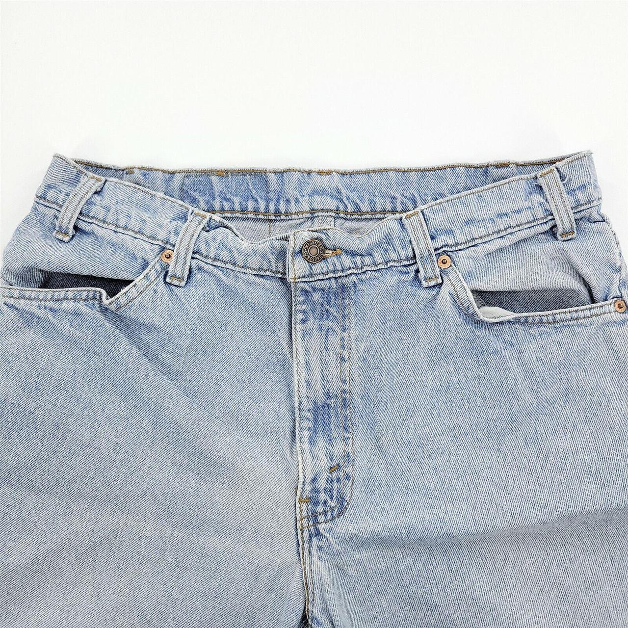 Vintage Levi's Jean Shorts Men's 36 Blue Medium Wash... - Depop