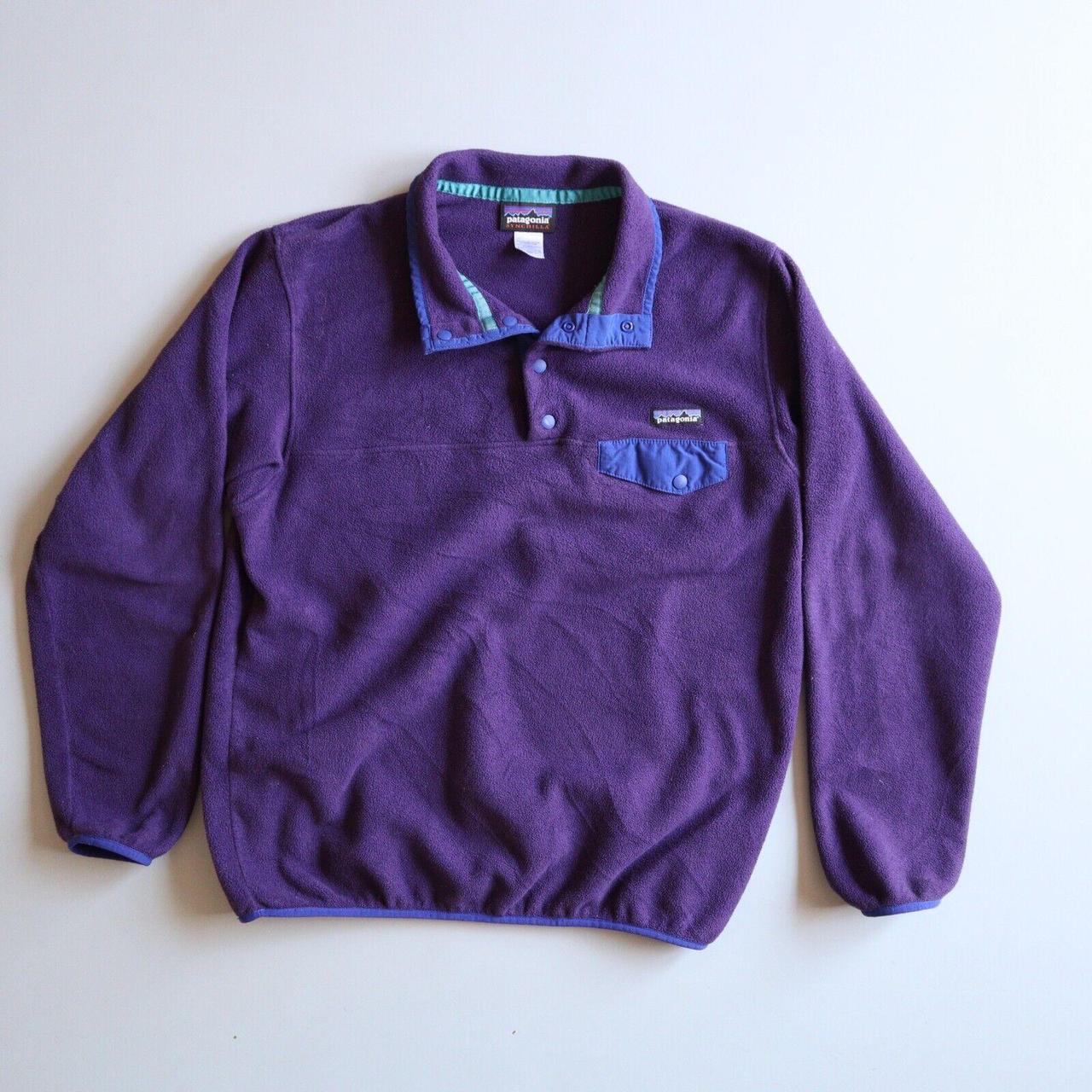 Patagonia Women's Purple and Blue Jacket