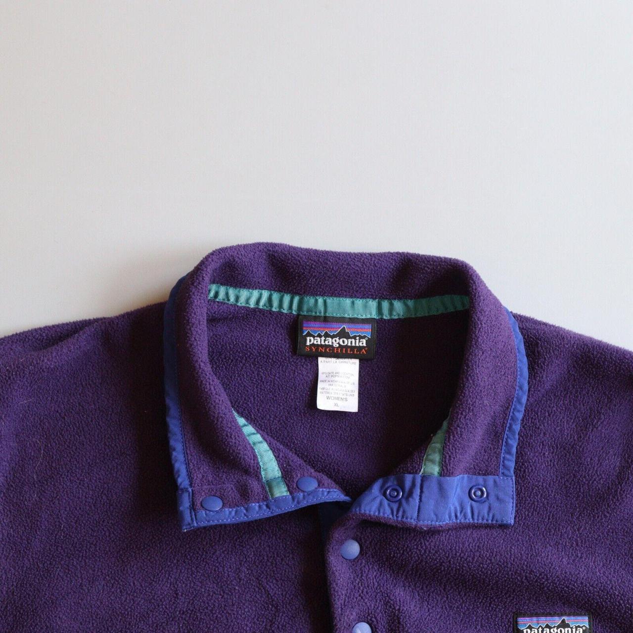 Patagonia Women's Purple and Blue Jacket (2)