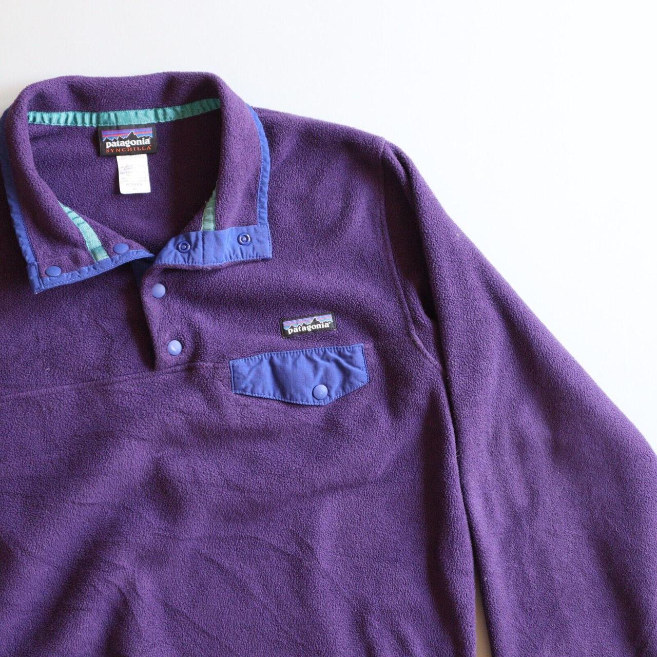Patagonia Women's Purple and Blue Jacket (3)