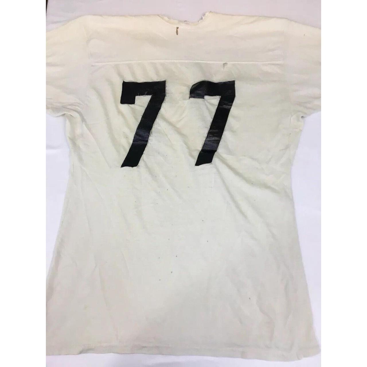 Vintage Athletic Supply Mens L Knit Football Jersey... Depop