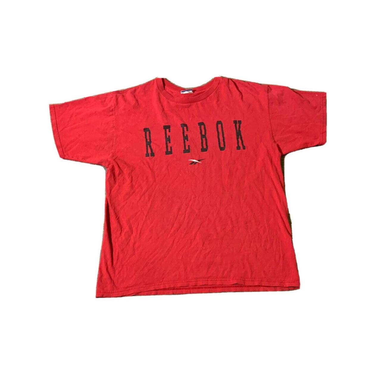 Reebok Men's T-Shirt - Red - XL