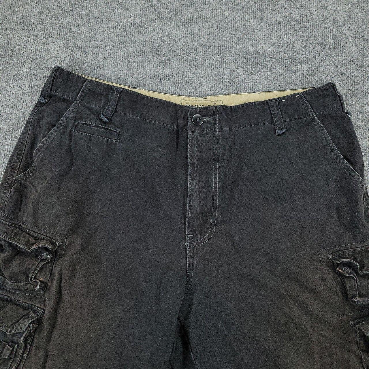 Utility Men's Black Shorts | Depop