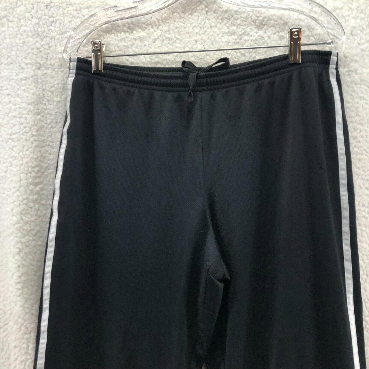 CG Champion Sweatpants Striped 100% Polyester Black... - Depop