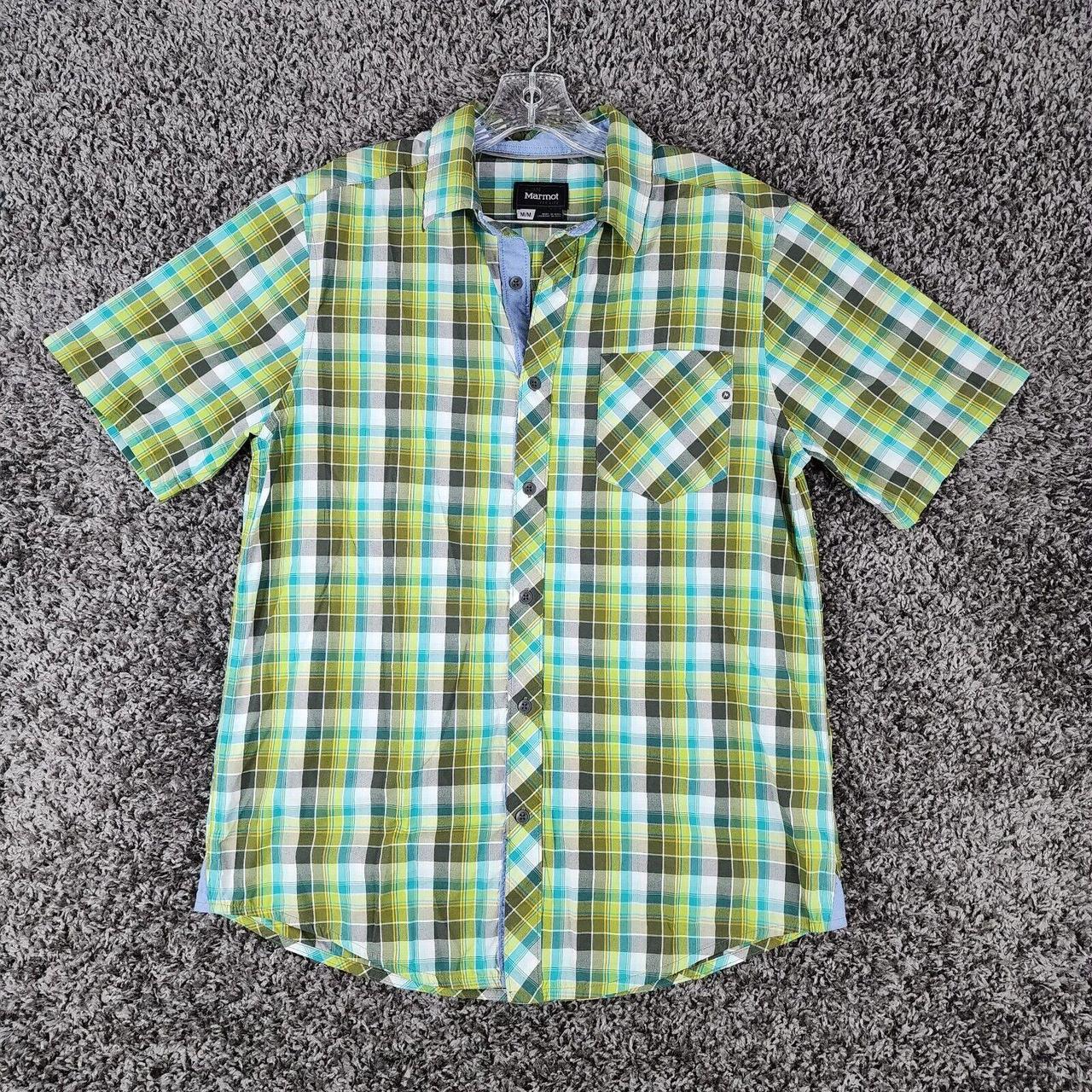 Marmot Men's Green Shorts Depop