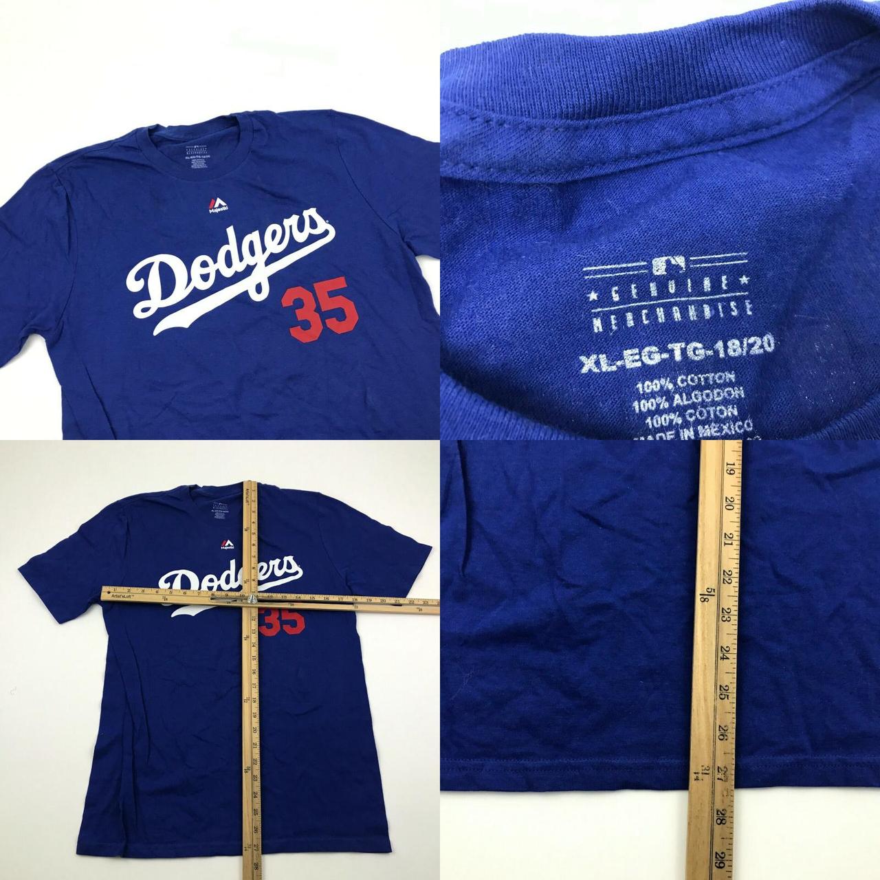 Authentic Majestic Cody Bellinger Dodgers Jersey - Depop