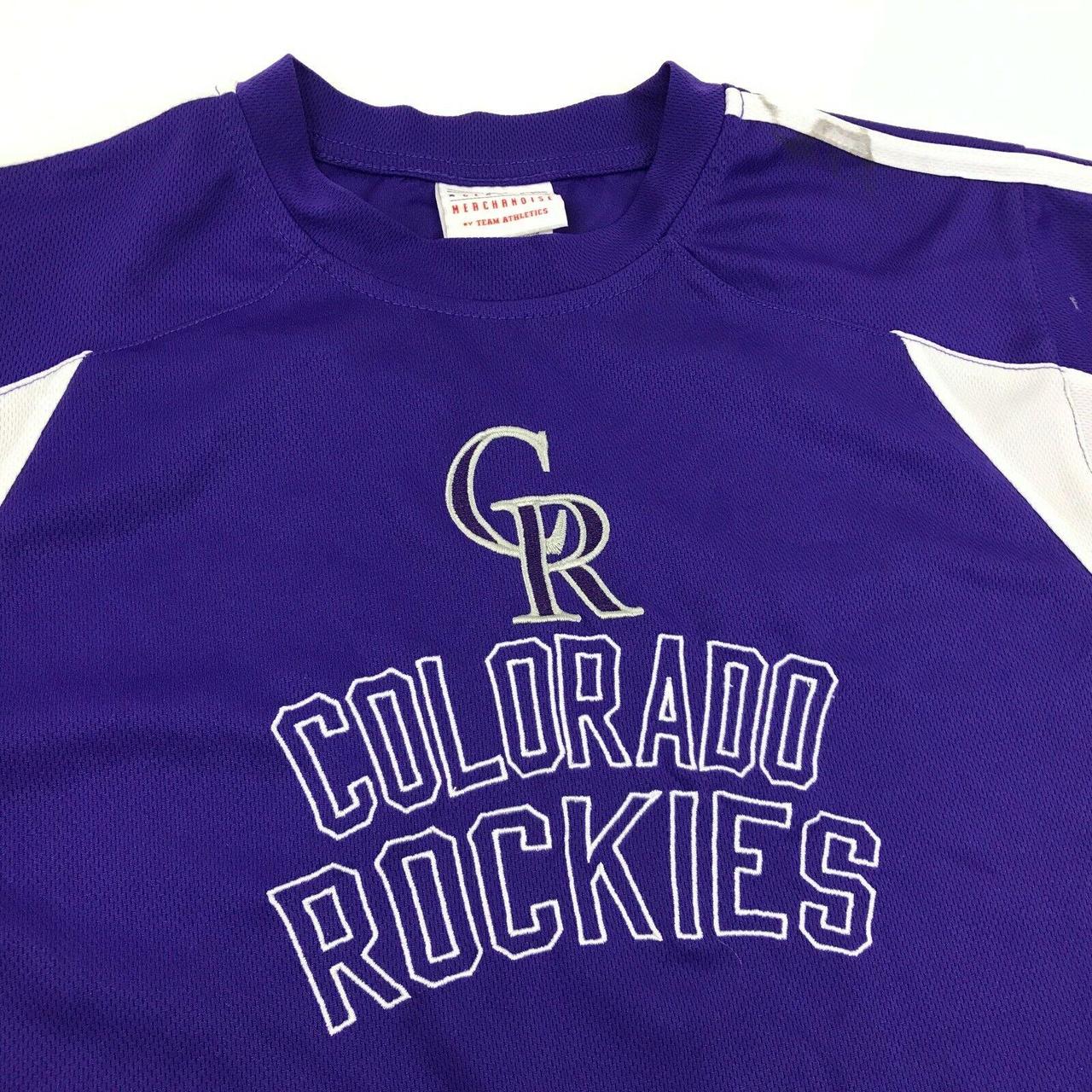 Rockies baseball rare jersey #mlb #colorado - Depop