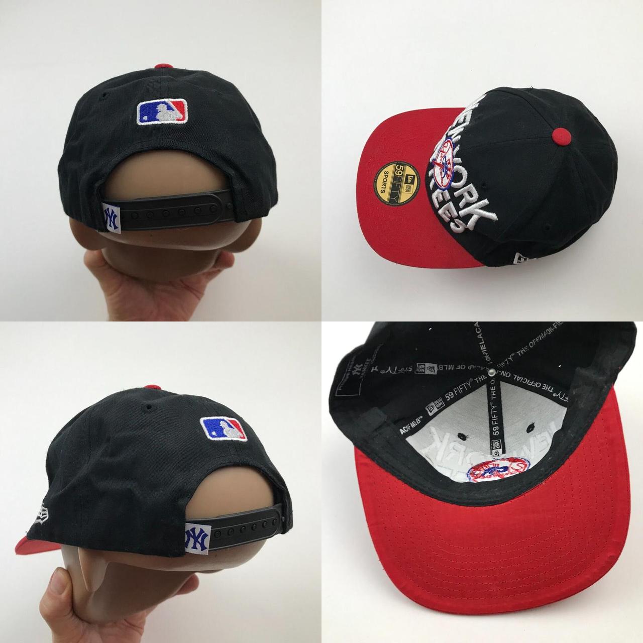 Black Nike Yankees hat Rare find Adjustable - Depop