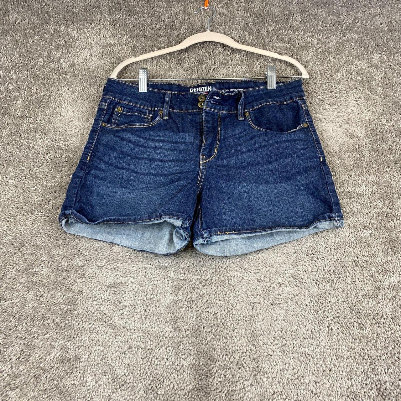 Levi's Women's Blue Shorts | Depop