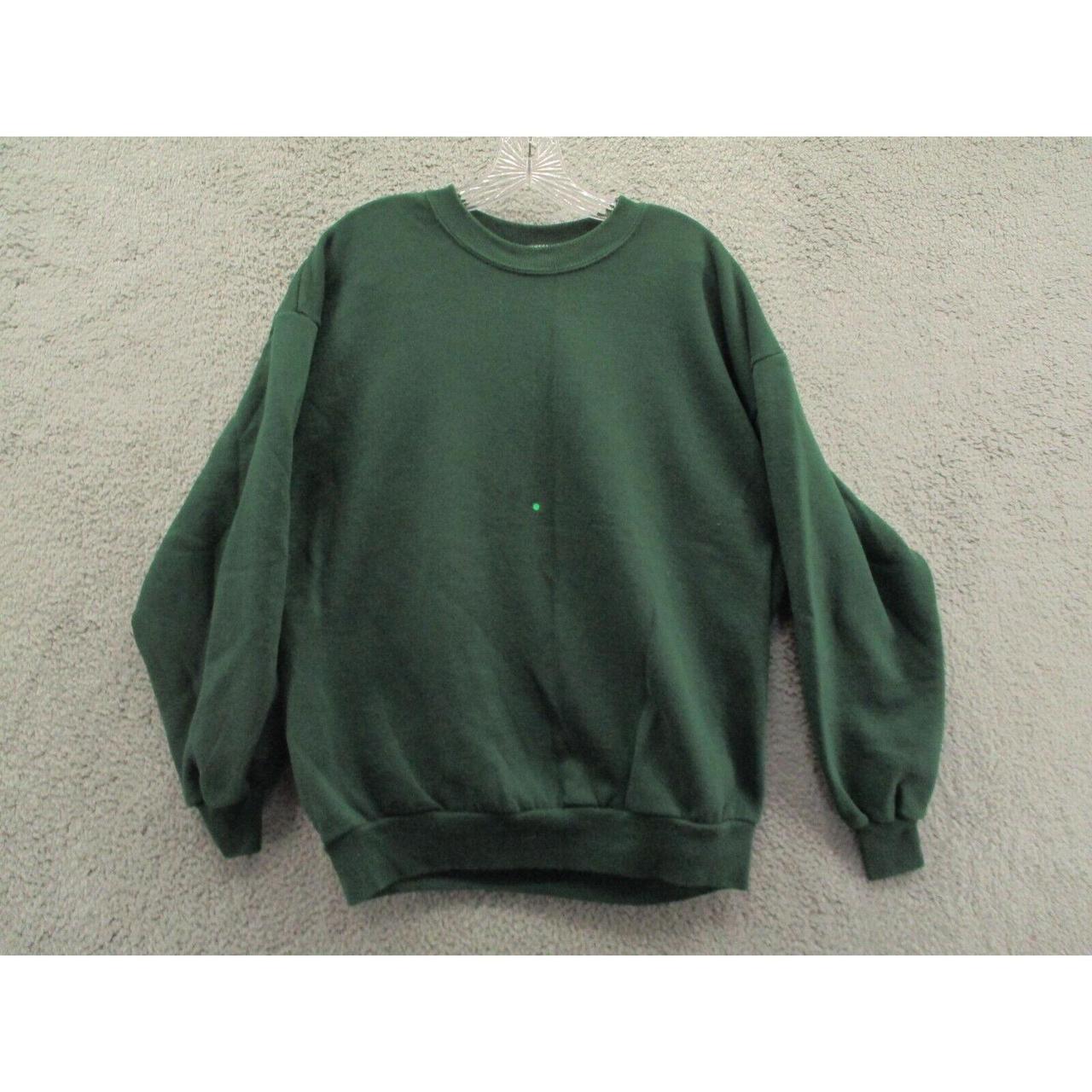 Preloved Men's Sweatshirt - Green - XL