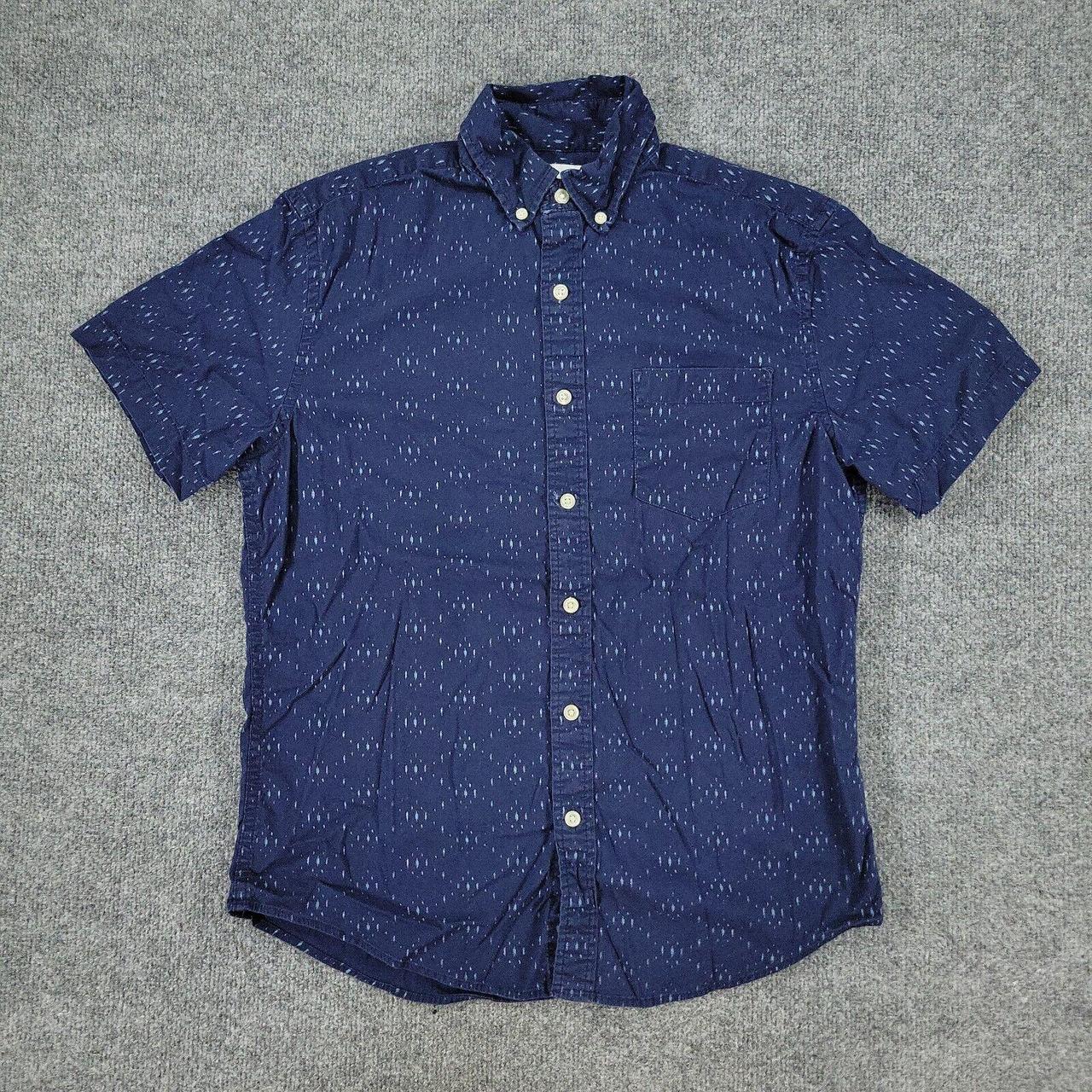 Preloved Men's Shirt - Blue - S