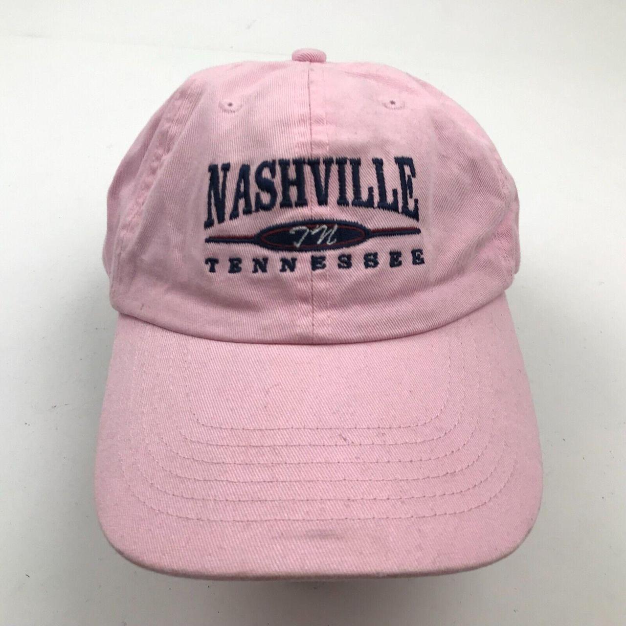 Nashville Tennessee Hat Cap Strapback Womens Pink... Depop