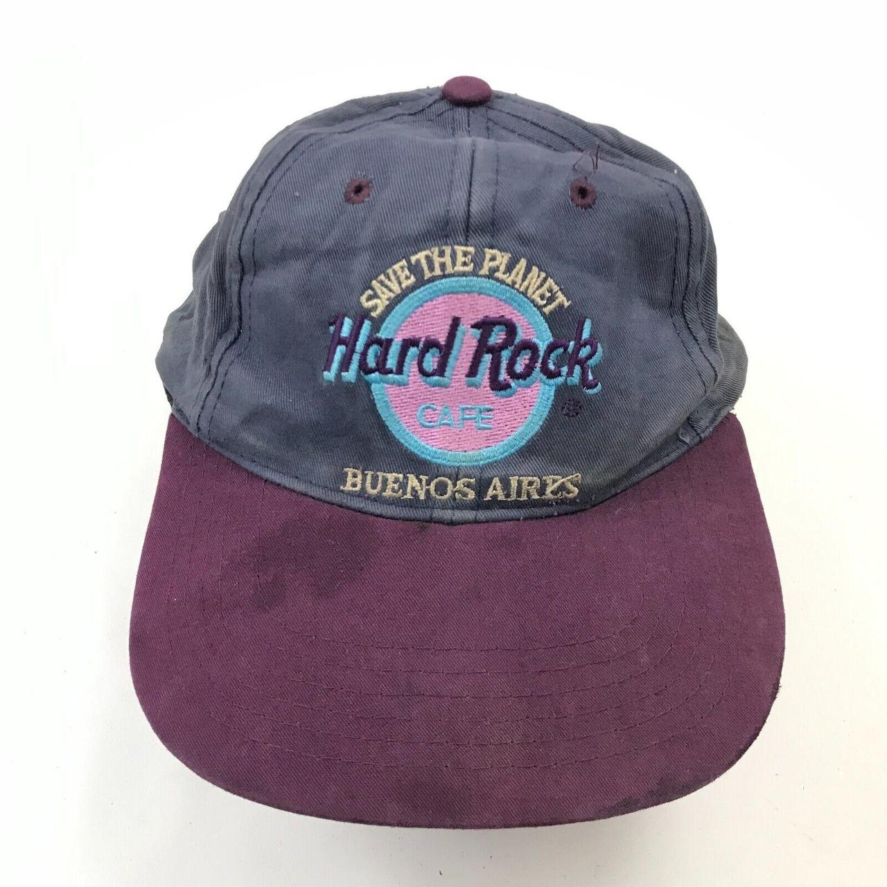 VINTAGE Hard Rock Cafe Hat Cap Strapback Adjustable... - Depop