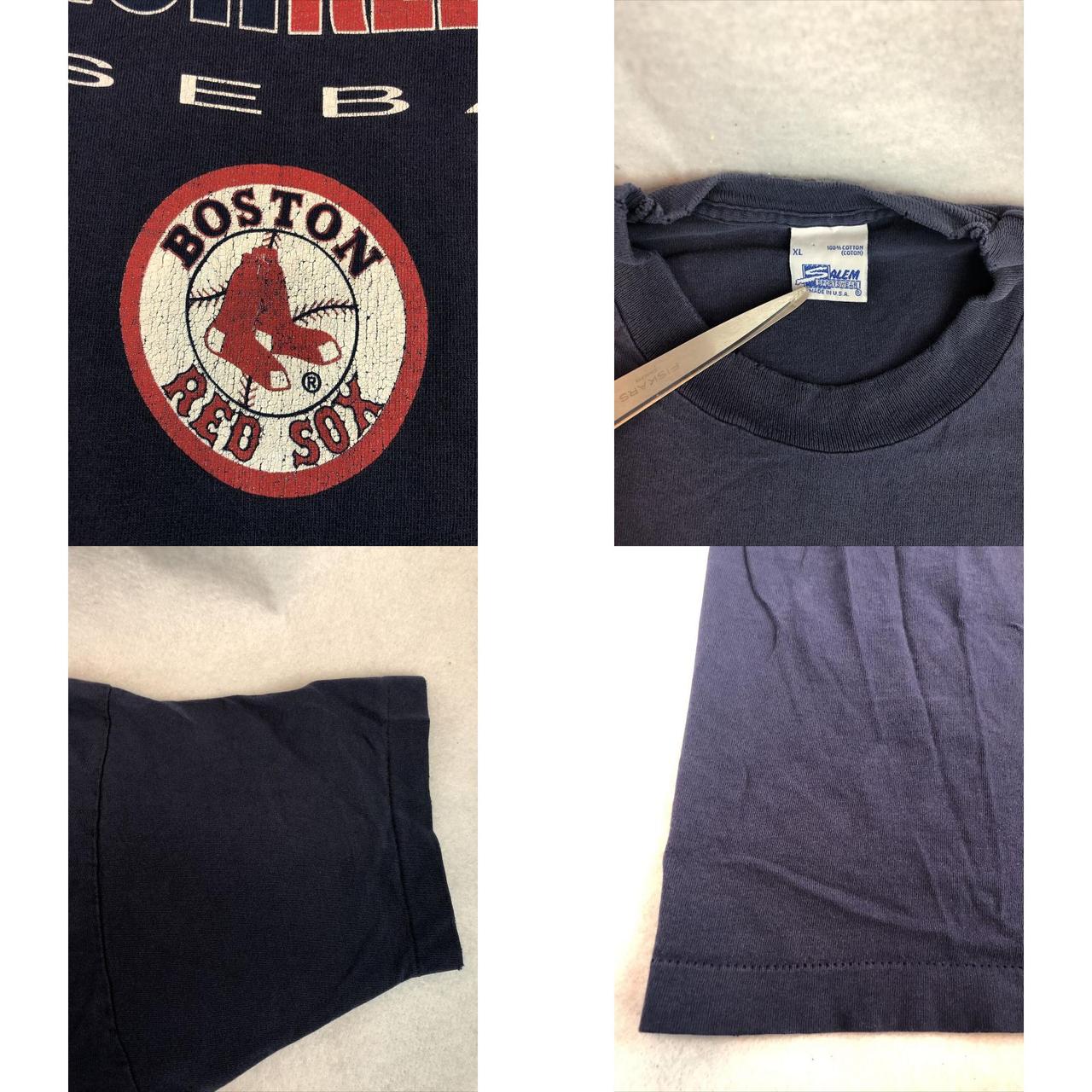 NWT Vintage Boston Red Sox Shirt Salem Sports Size: - Depop