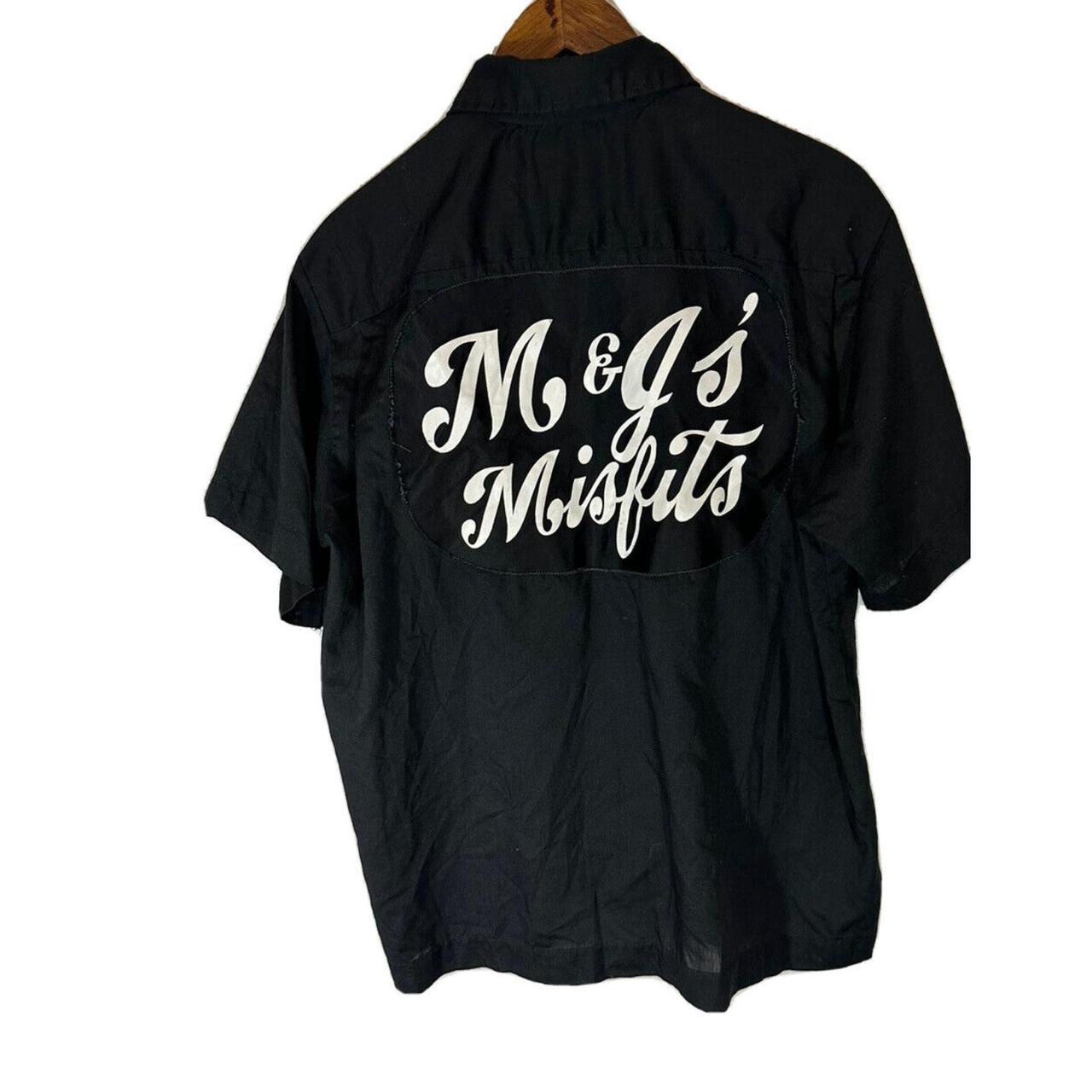 misfits button up shirt