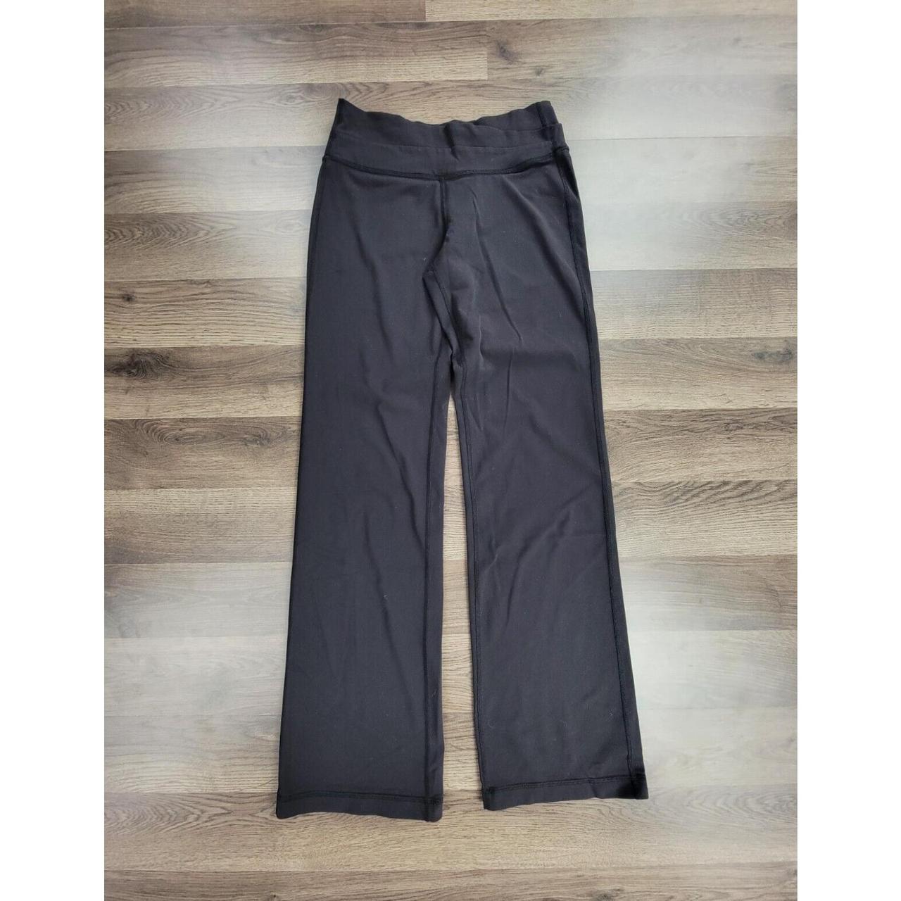 Lululemon Leggings Size 6 Black Women's Straight Leg... Depop