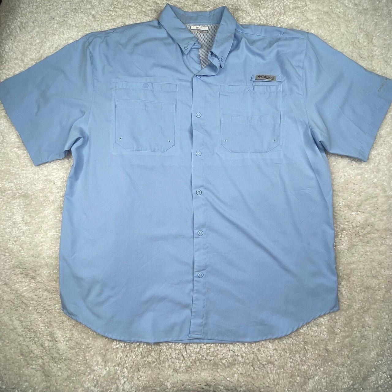 Preloved Men's Shirt - Blue - XL