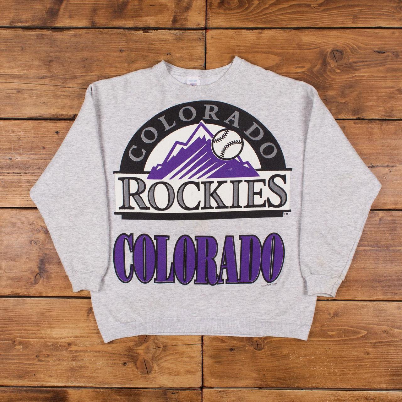 Colorado Rockies Vintage 90s USA Jersey *Made in - Depop