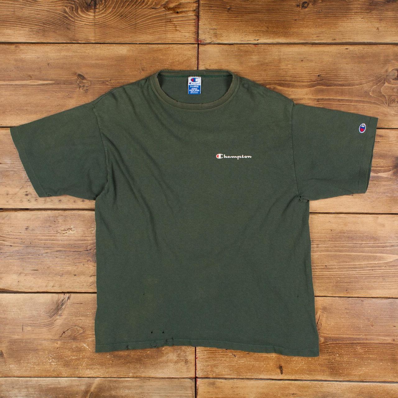 Champion Men's T-Shirt - Green - XL