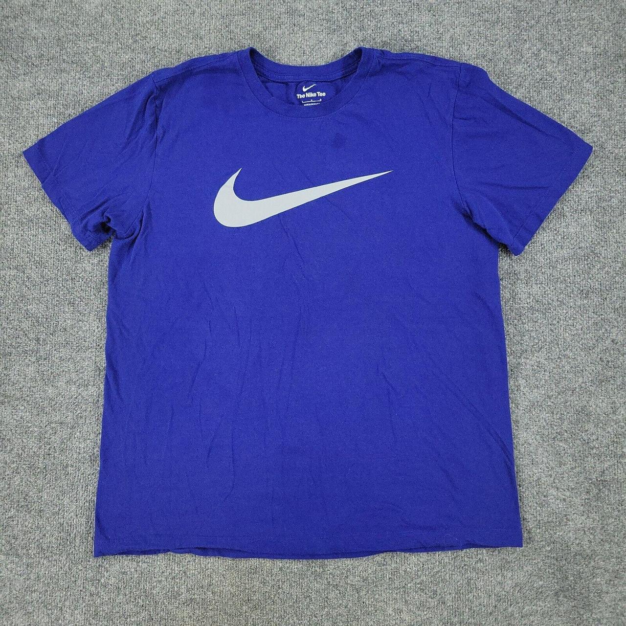 Nike Men's Top - Blue - L