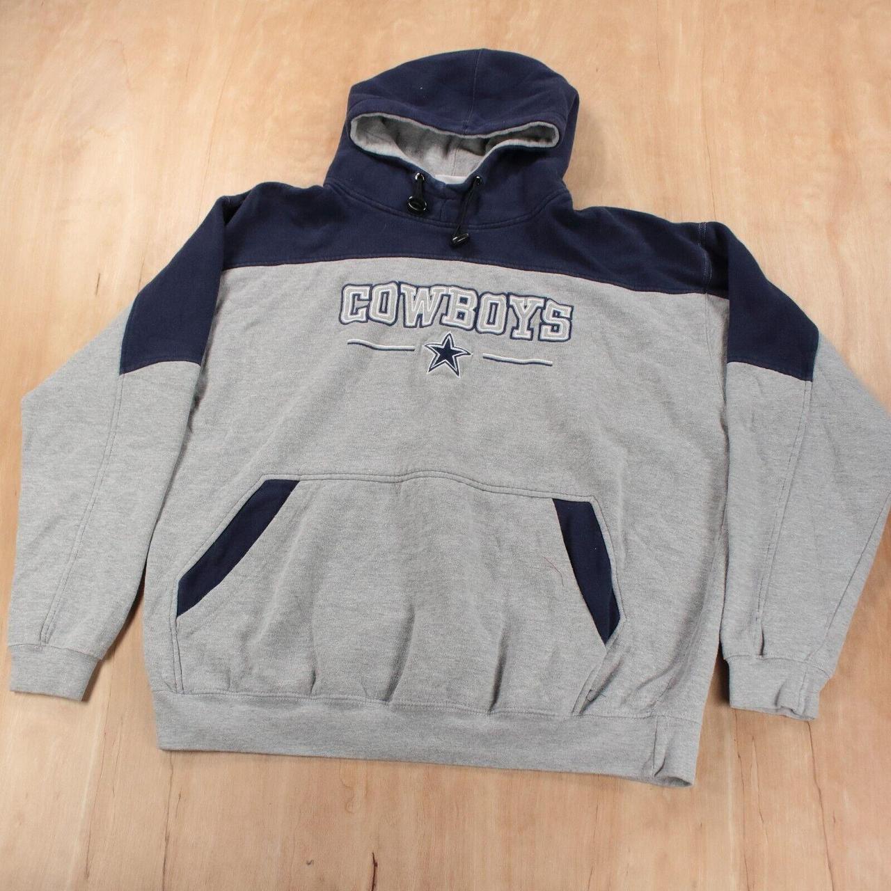 nike dallas cowboys hoodie size: M condition: - Depop