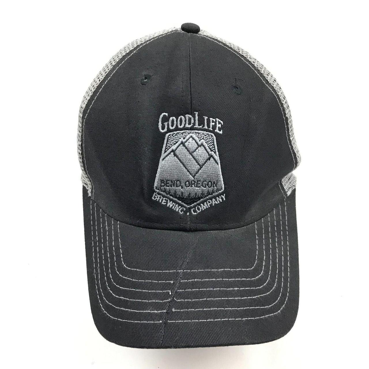 Good Life Brewing Hat Cap Snapback Black Gray... - Depop