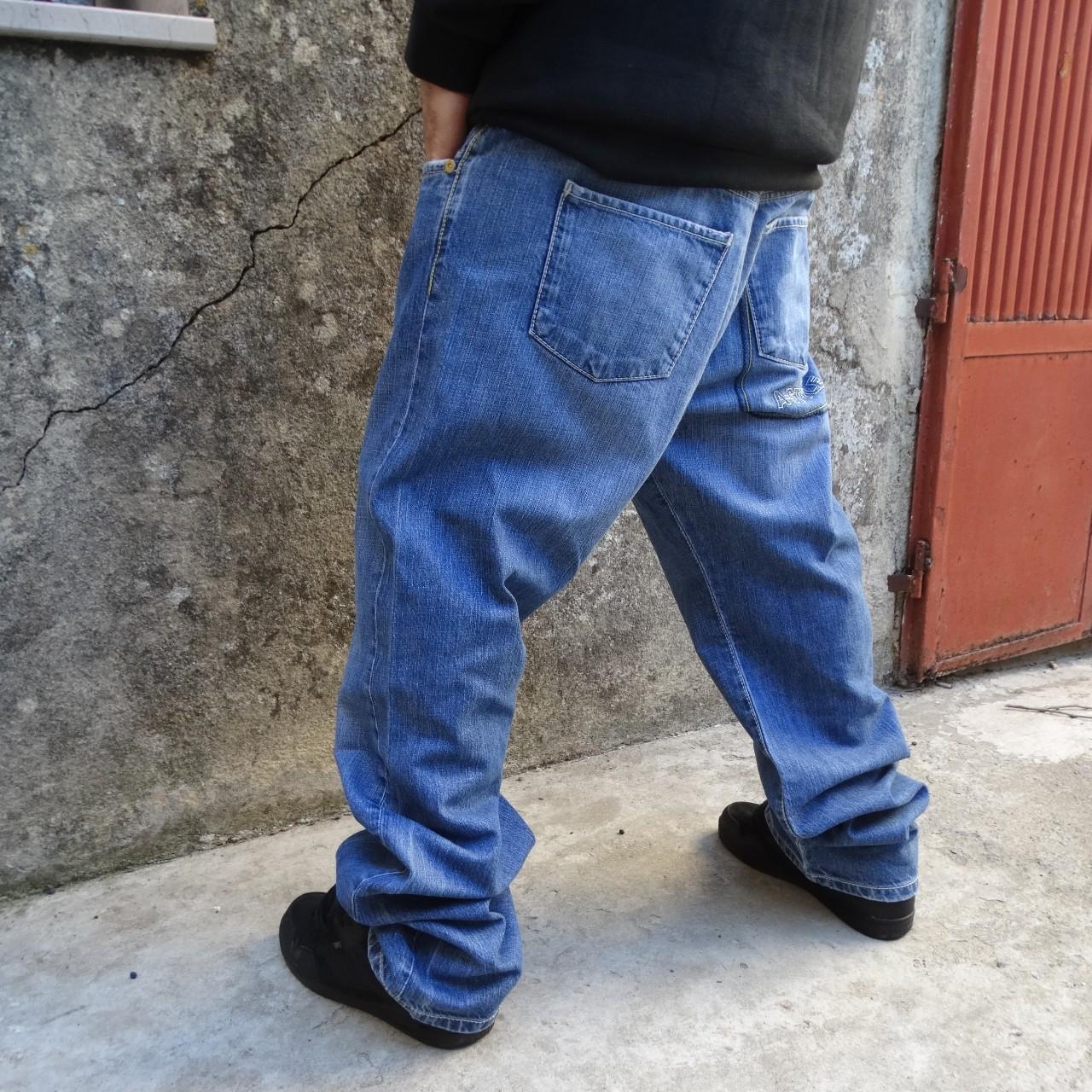 A-Style Vintage Baggy Jeans A-Style 90s Depop