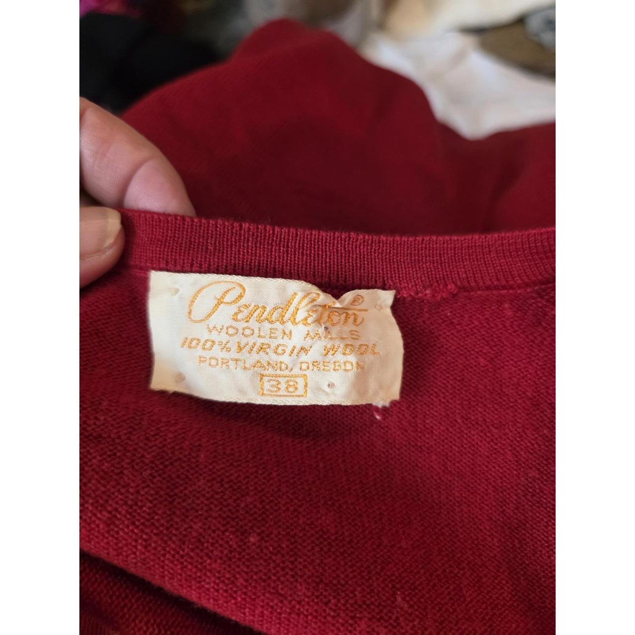 Pendleton Women's Sweater - Red - 6 – Pendleton B… - image 5
