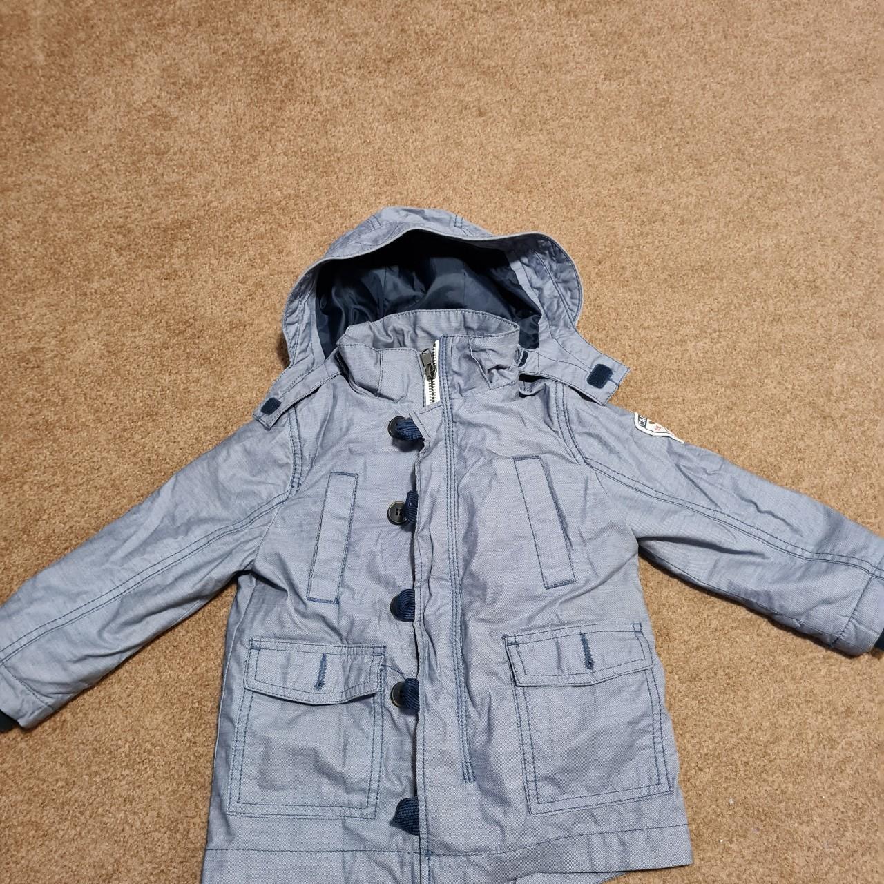 H&M boys 2-in-1 coat with detachable gilet. Worn... - Depop