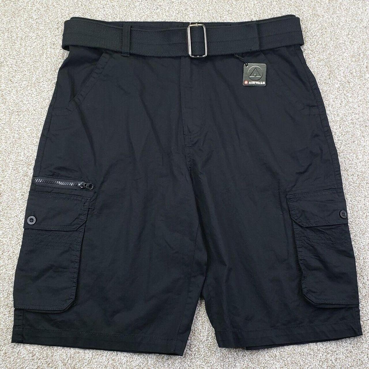 NEW AIRWALK Size 34 Mens Belted Cargo Shorts Cotton... - Depop