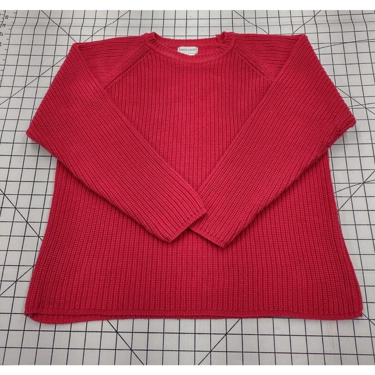 VNT Pierre Cardin Sweater Heavyweight Women's medium... - Depop