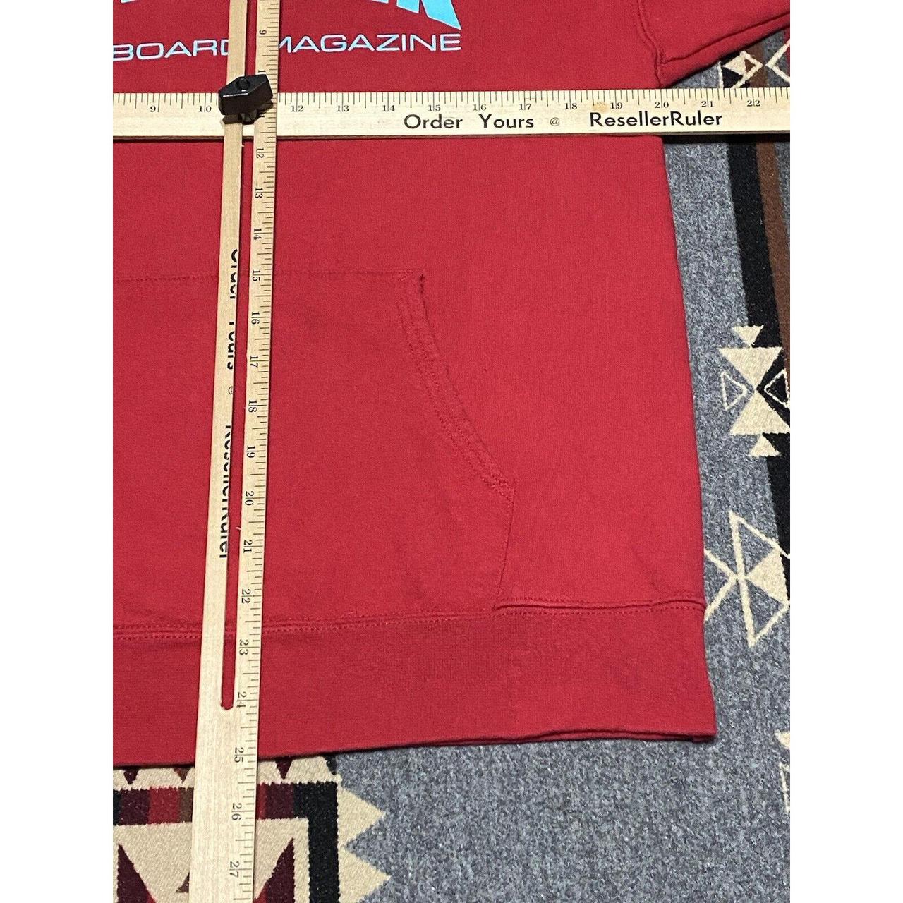 Thrasher Magazine San Francisco Skate Red Hoodie... - Depop