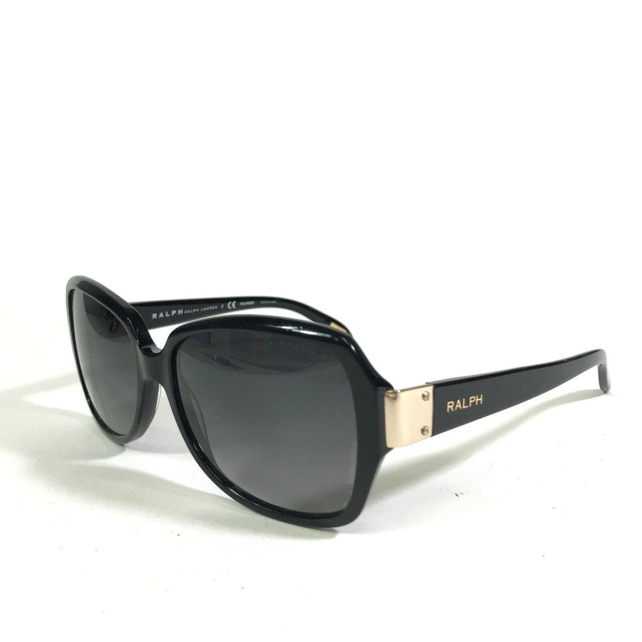 Ralph Lauren Women's Black and Blue Sunglasses