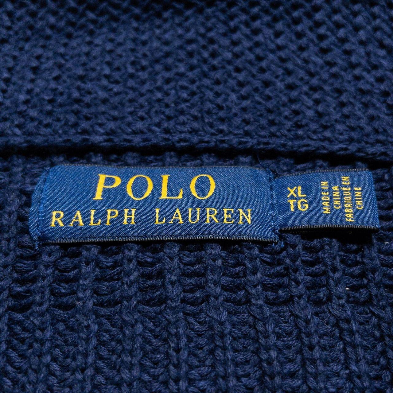 Polo Ralph Lauren Cardigan Sweater Mens Xl Shawl Depop 6550