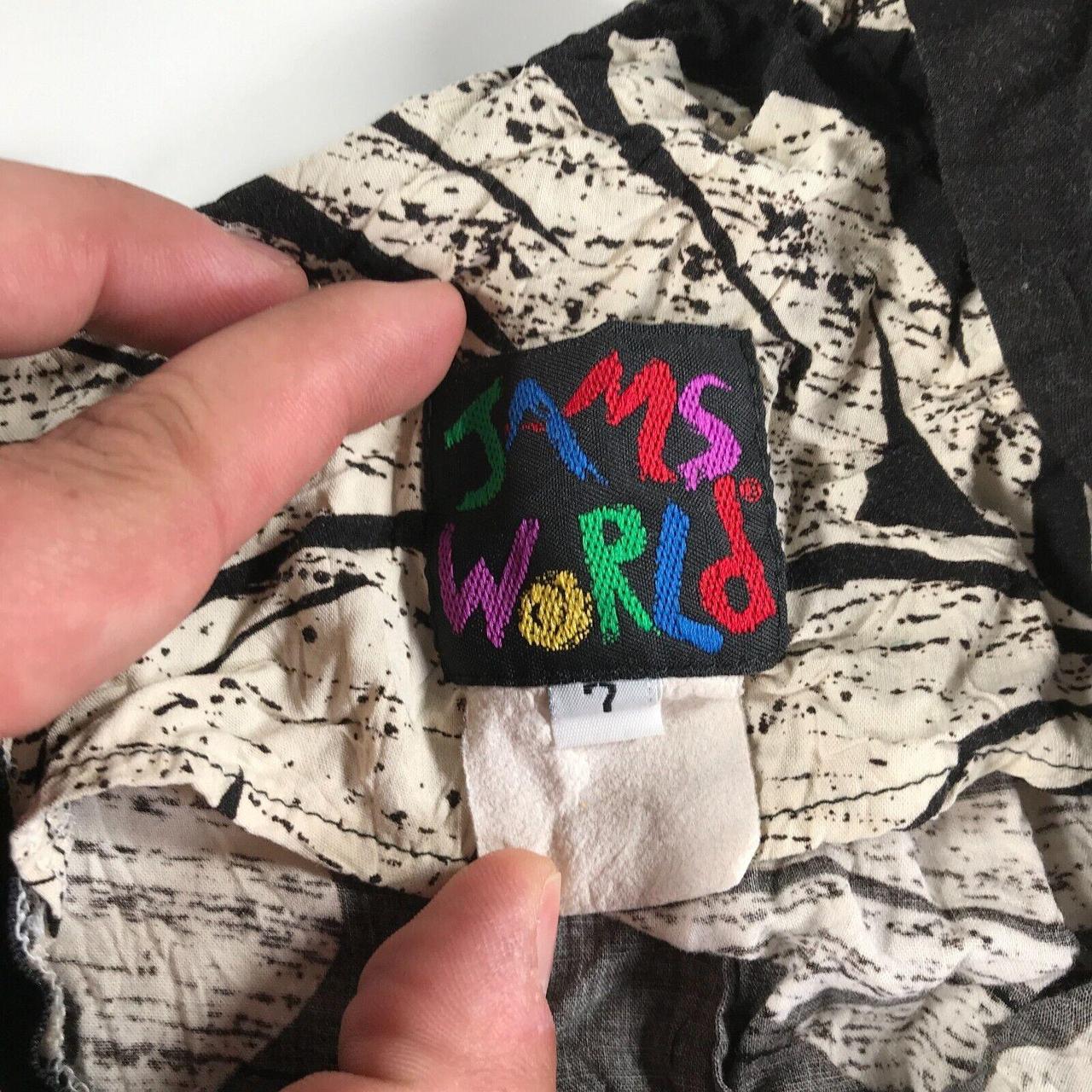 Jams World Women's Black and White Shorts (3)