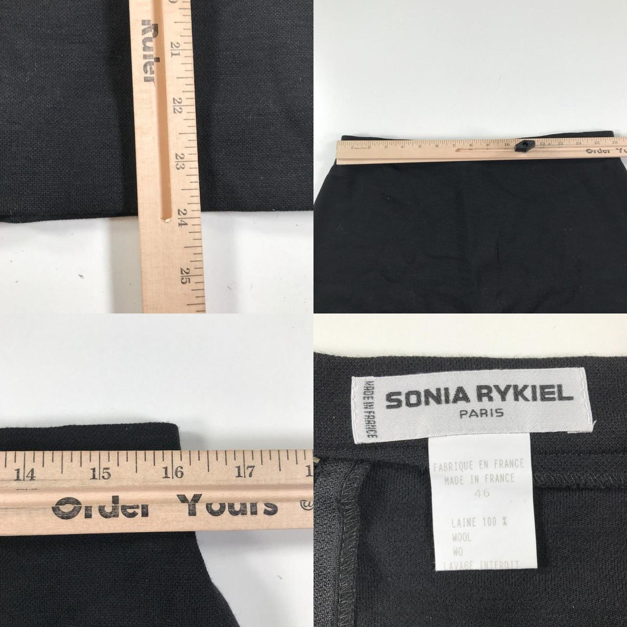 Sonia Rykiel  Women's Black Skirt (4)