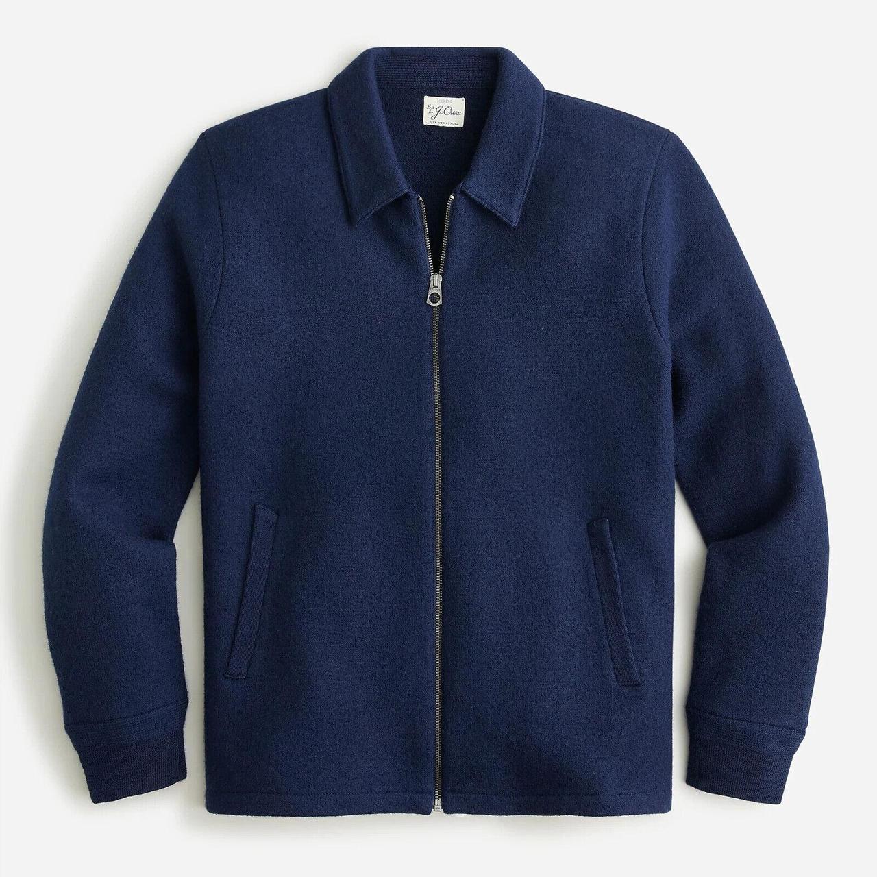 J.Crew: Boiled Merino Wool Sweater-blazer For Men