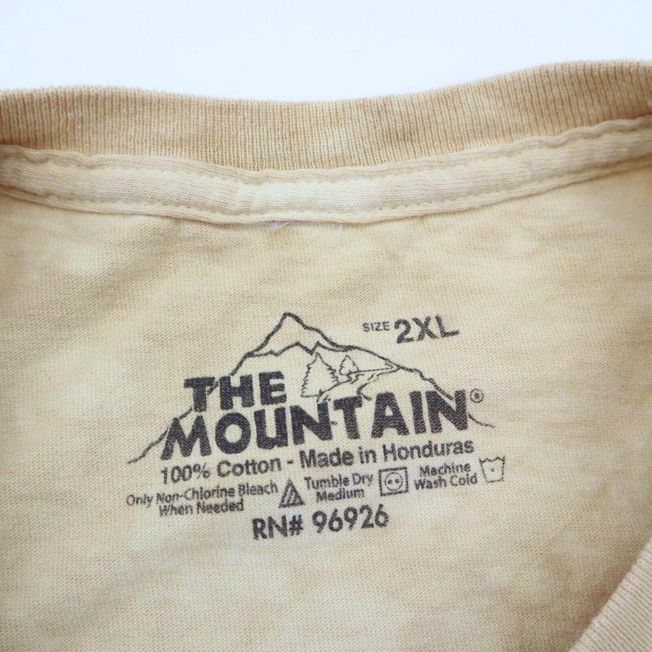 The Mountain Men's Yellow T-shirt | Depop