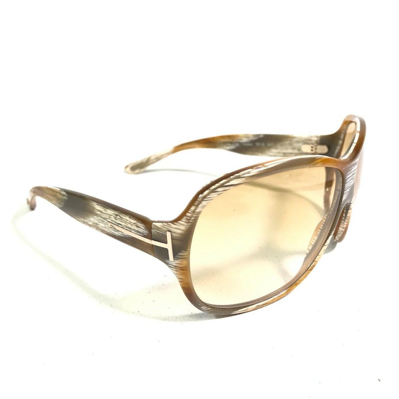 TOM FORD Women's White and Brown Sunglasses (2)