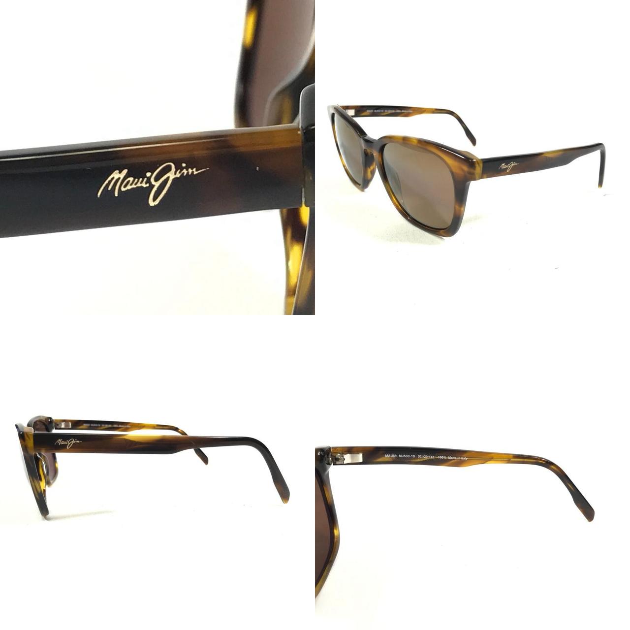 Maui Jim Men's Brown Sunglasses | Depop