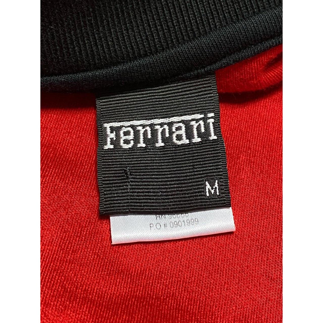 Ferrari Men's Red Polo-shirts | Depop